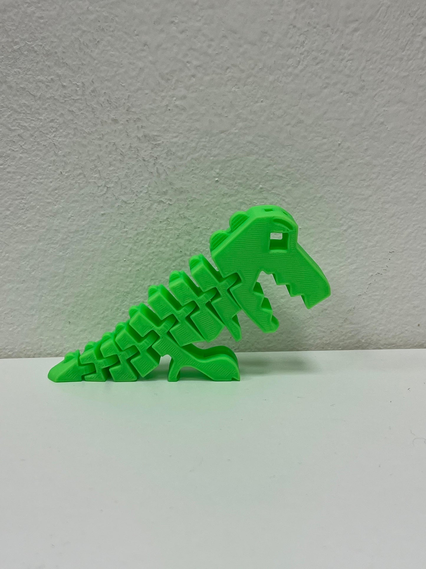 Stappa bottiglie T-Rex 100% snodabile stampato in 3D in PLA
