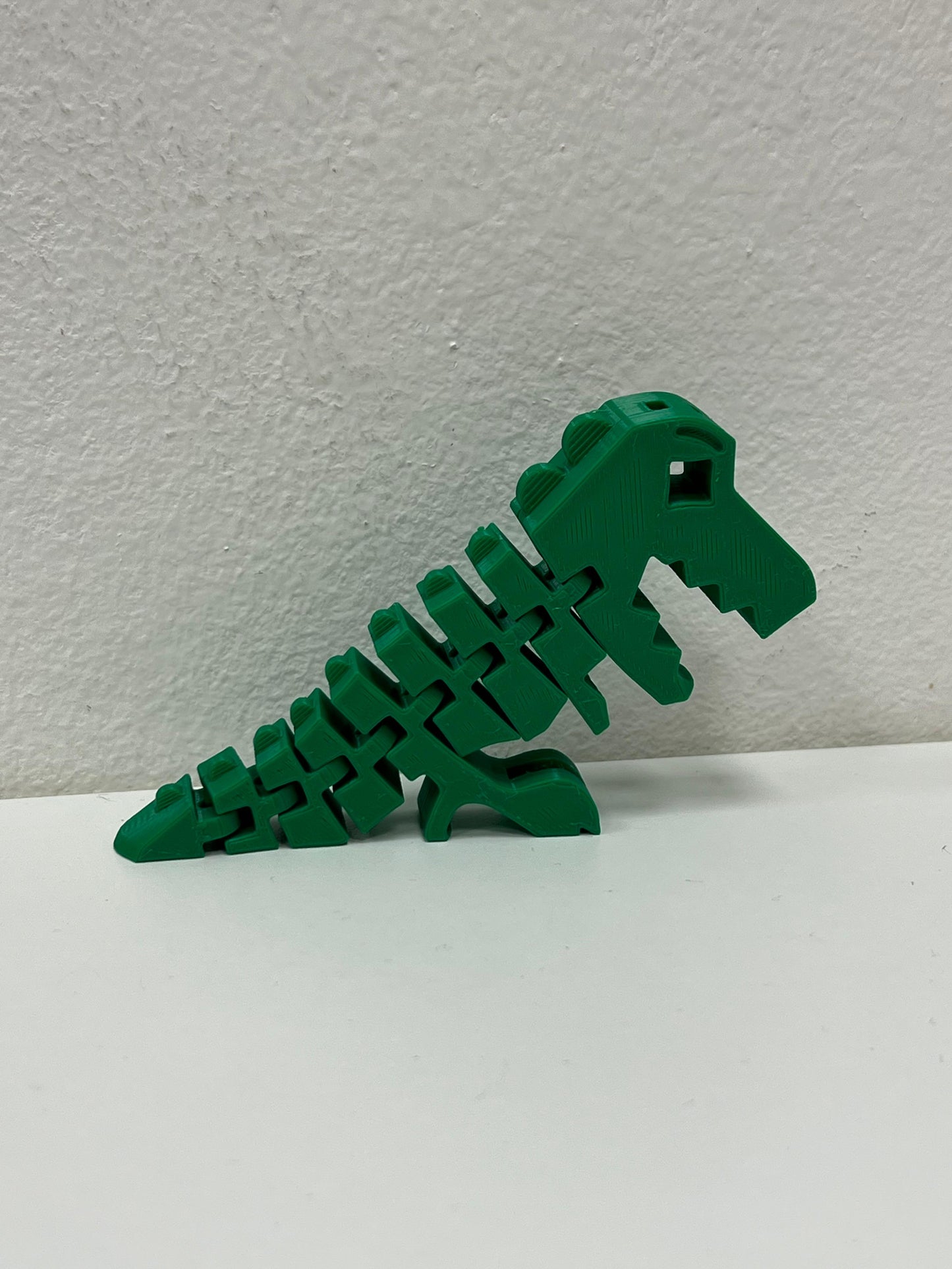 Stappa bottiglie T-Rex 100% snodabile stampato in 3D in PLA