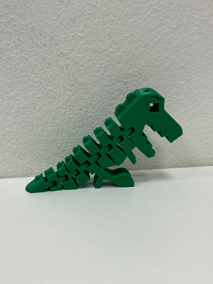 Stappa bottiglie T-Rex 100% snodabile stampato in 3D in PLA