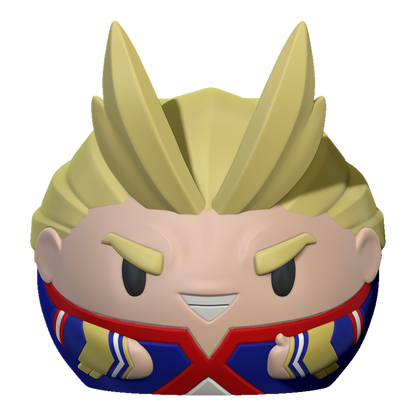 All Might 3D Print - My Hero Academia Animochi - Hero Collectible