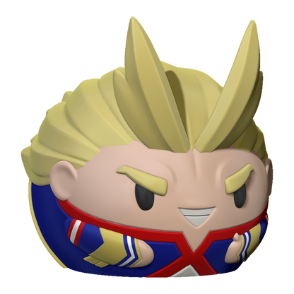 All Might 3D Print - My Hero Academia Animochi - Hero Collectible