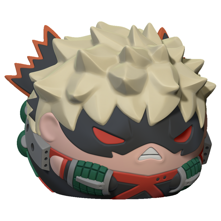 Bakugo 3D Print - My Hero Academia Animochi - Anime Fan Collectible