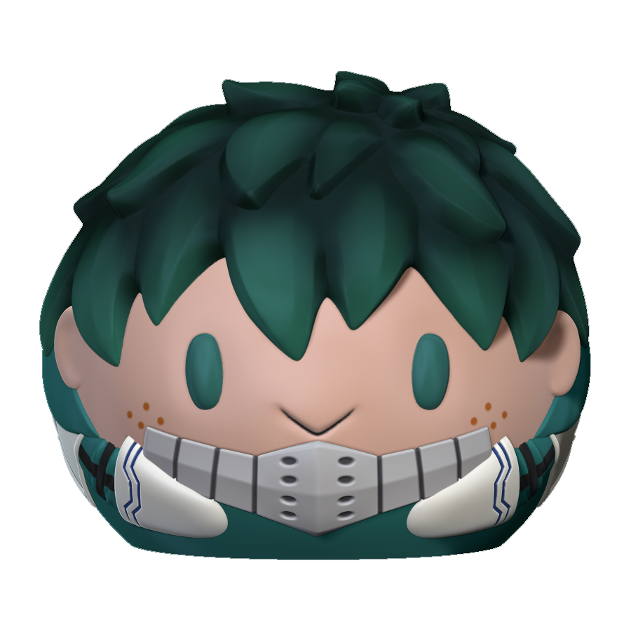 Deku 3D Print - My Hero Academia Animochi - Heroic Anime Figure