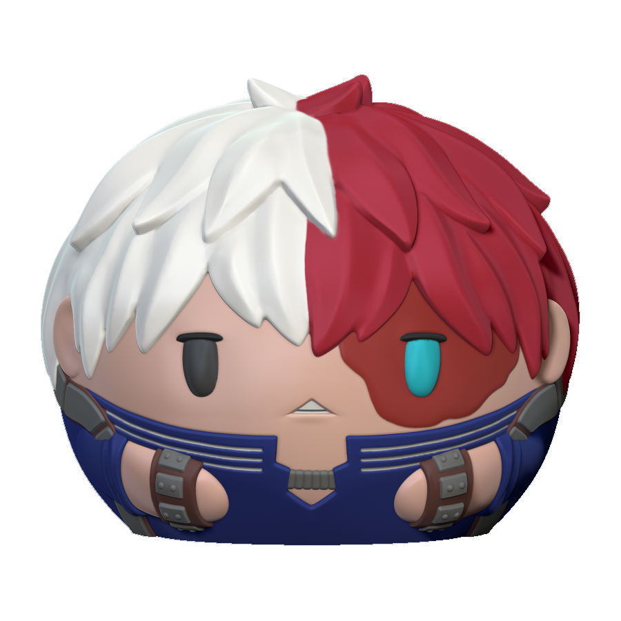 Shoto 3D Print - My Hero Academia Animochi - Custom Anime Figure