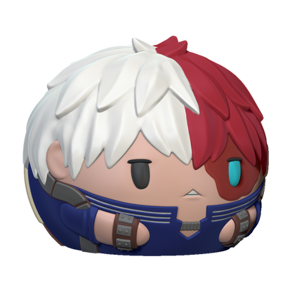 Shoto 3D Print - My Hero Academia Animochi - Custom Anime Figure