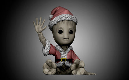 Baby Groot Christmas Edition