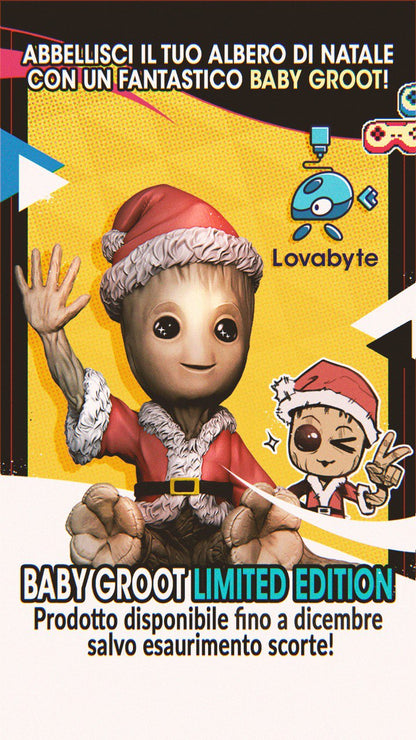 Baby Groot Christmas Edition